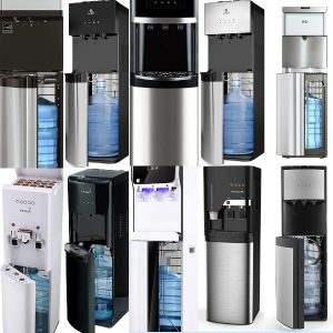 The ten best bottom loading water dispensers in white background