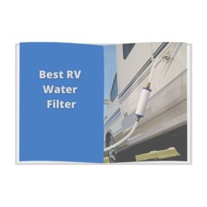 RV water filter used in caravans
