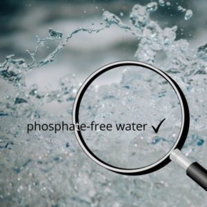 phosphate-free water using effective ways of phosphate removal