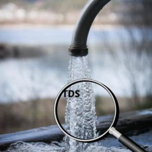 water faucet contaminated with TDS