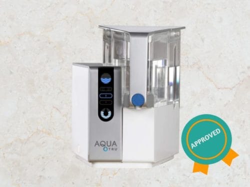 review of Aquatru Countertop RO Water Filtration System