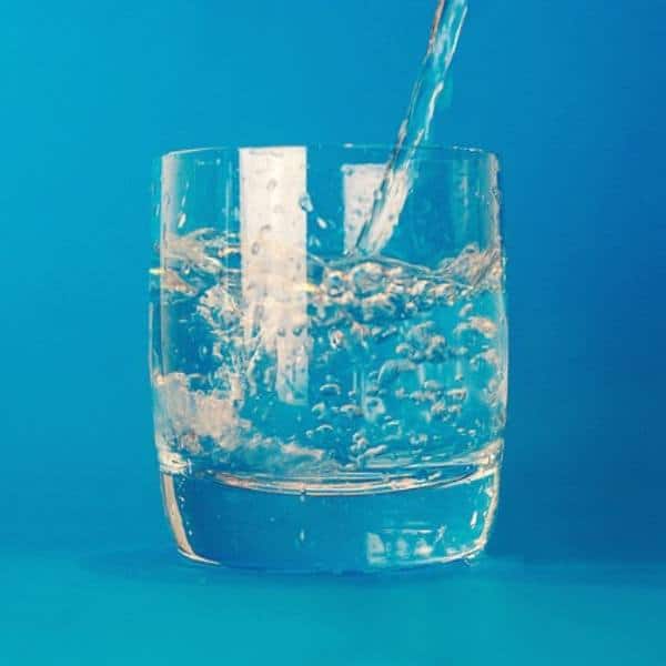 a glass of water from a re-mineralized reverse osmosis system