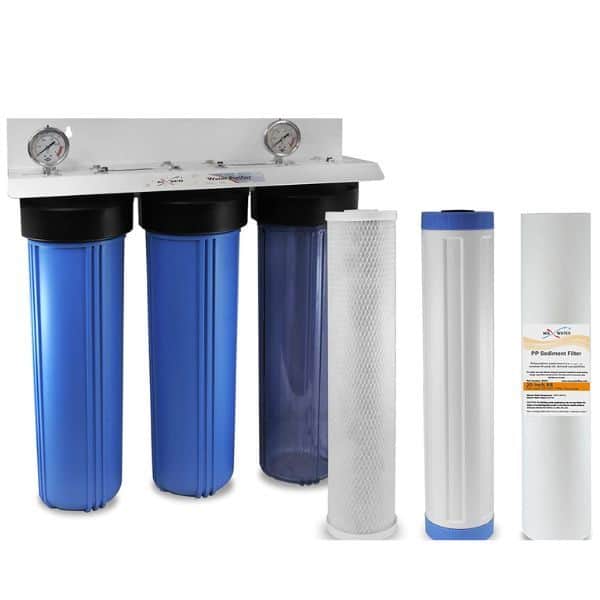  whole house water filter cartridge types & sizes