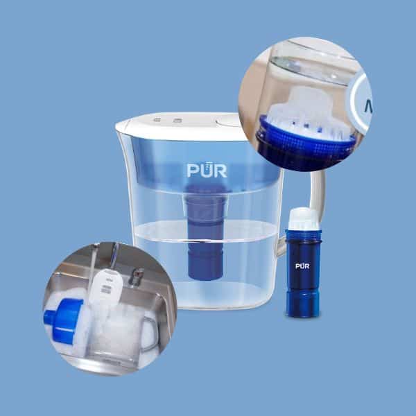 using pur water filter
