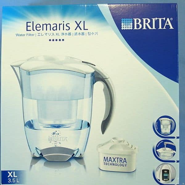brita filter box with  manufacturer’s guidelines