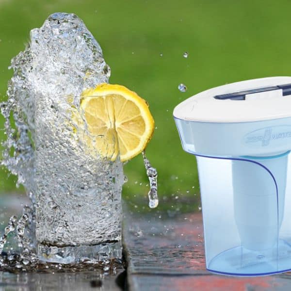 water from zerowater filter tastes like lemon