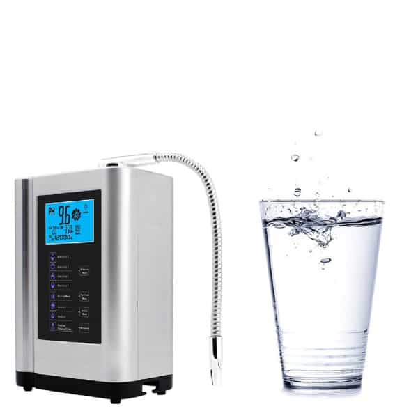 ionized water and distilled water compared